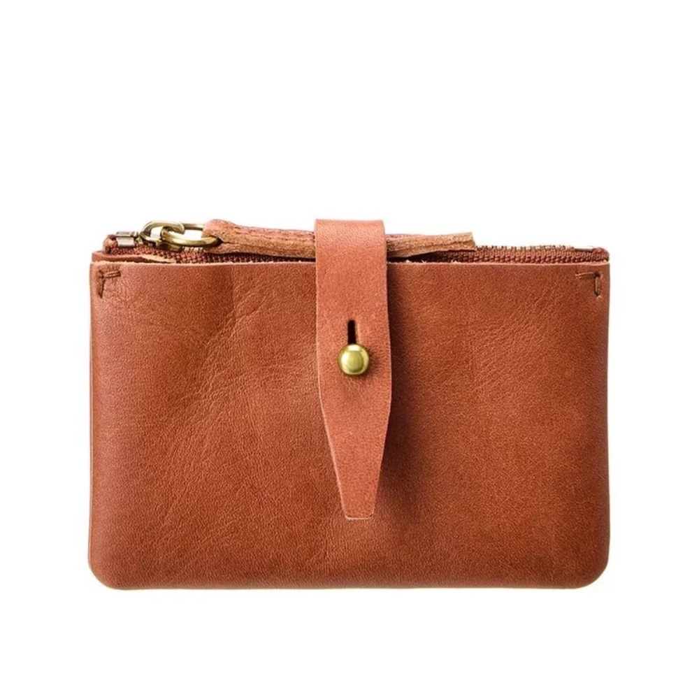 Madewell The Accordion Leather Wallet Women's Brown
